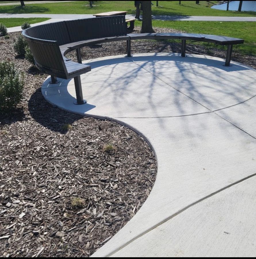 Concrete driveway project